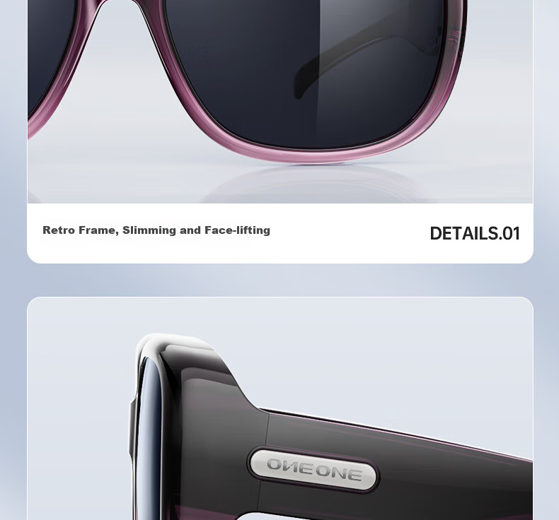 One&one Polarized Glasses, Nearsighted Sunglasses for Women, Nearsighted Sunglasses for Men, Driving Anti-Glare Clip-On Sunglasses 15