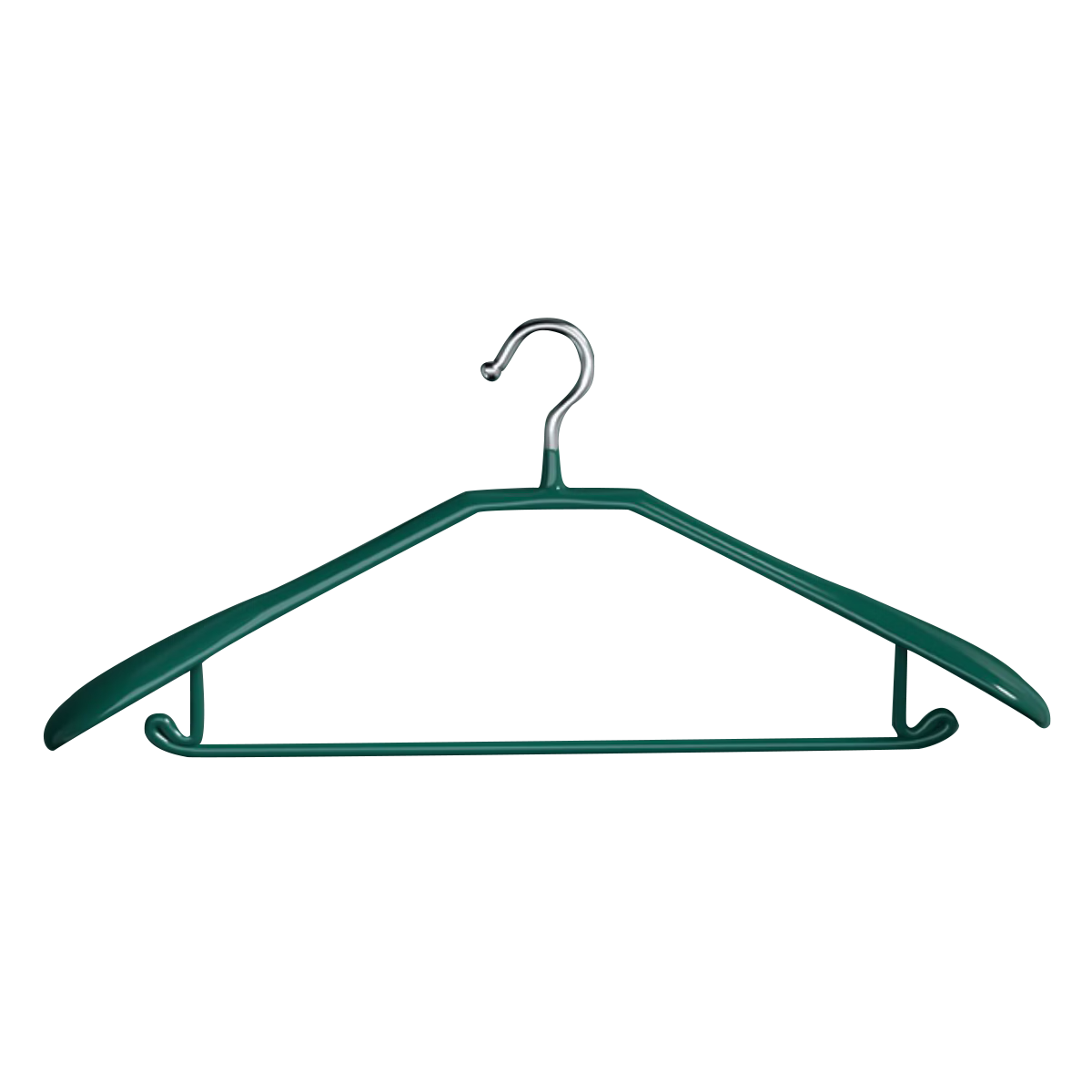 Fanyejia Luxury Wide-Shoulder Hangers, 10 Pieces, Specialized for Down Coats And Overcoats, Plastic-Coated Clothes Hangers, Non-Slip Garment Rack