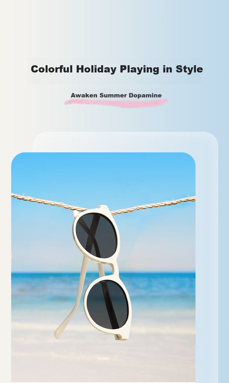 HLA Polarized Sunglasses for Women, Retro Round Frame Sunglasses, UV Protection, Driving-Specific Glasses, Gift for Girlfriend 3