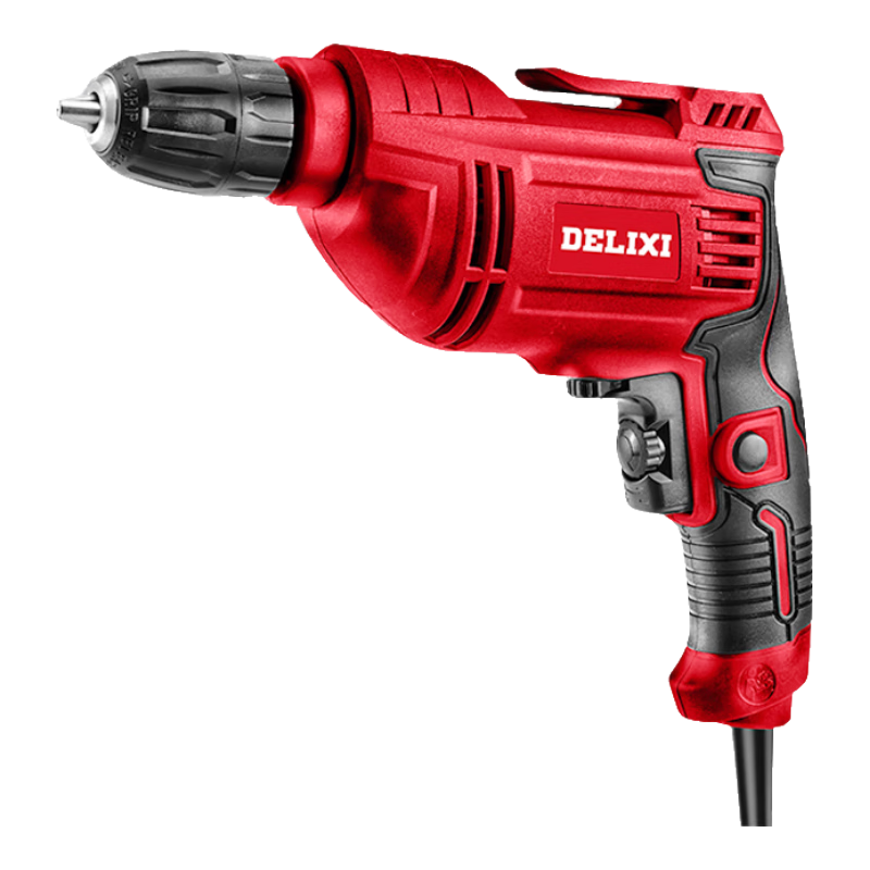 DELIXI ELECTRIC Corded Electric Drill Multi-Function Handheld Screwdriver Power Tool