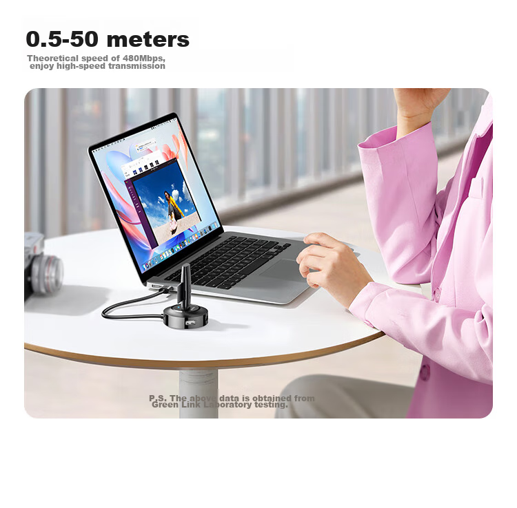 UGREEN USB Hub 2.0, 4-Port Expansion Dock, Laptop Multi-Port Adapter, Multi-Interface Extension Cable with Power Port, Black, 0.5 Meters 17