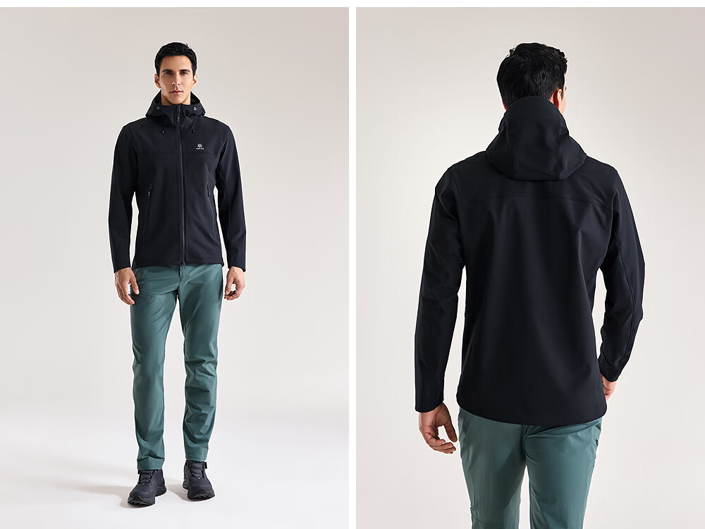KAILAS M8 Men's Softshell Jacket Outdoor Mountaineering Durable Breathable Lightweight Windproof Hooded Coat KG2539105 19