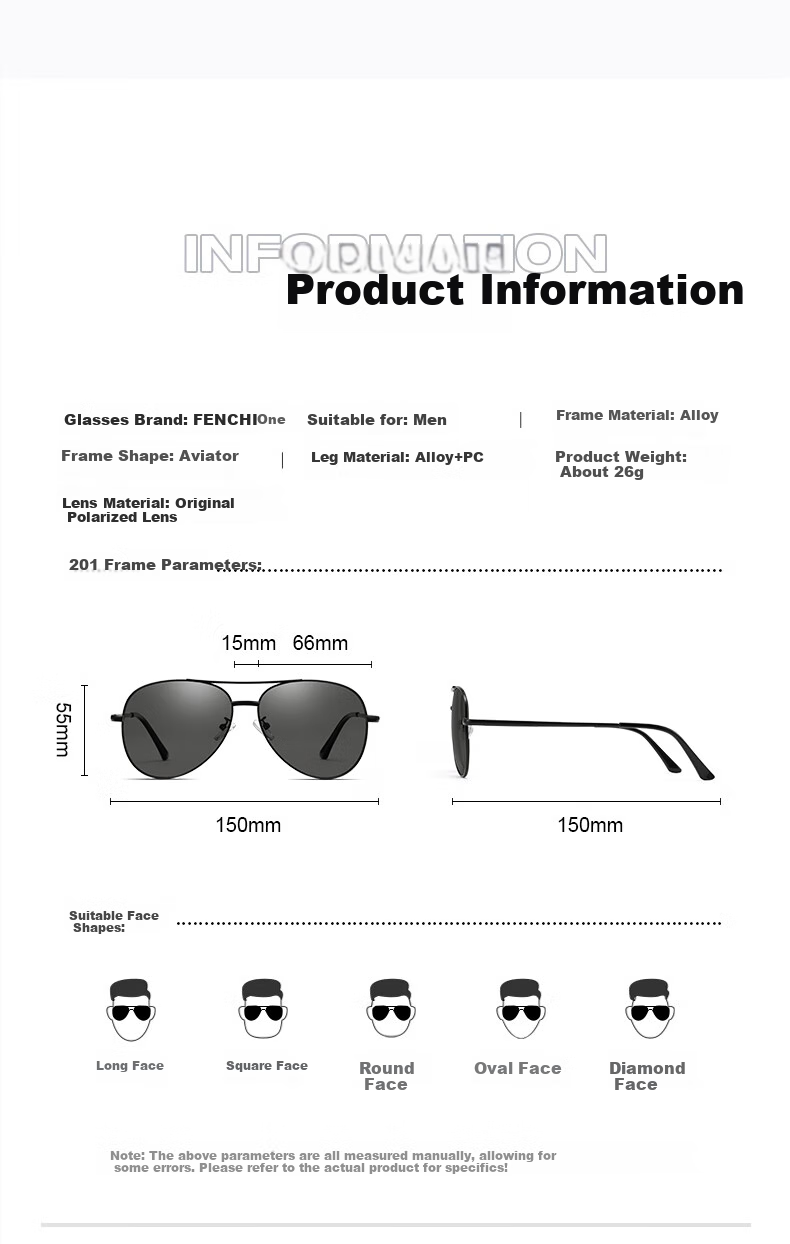 Fenchi Day And Night Photochromic Sunglasses for Men, Polarized UV Protection Sunglasses for Driving And Fishing 11
