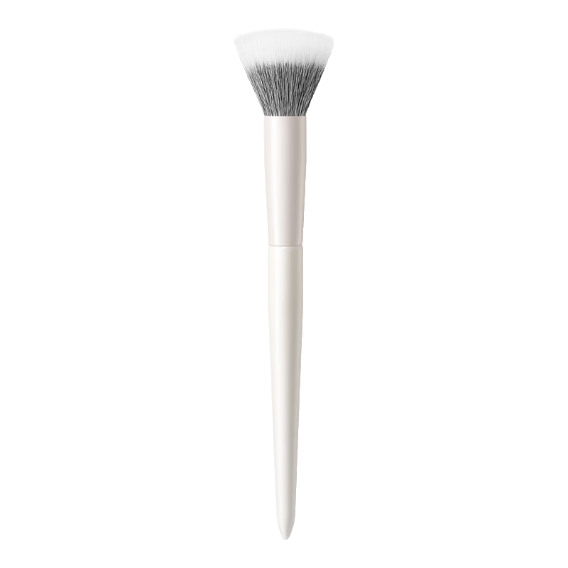 Oeiez Large Wool Blush Brush, Highlighter Brush, Contour Brush, Loose Powder Brush, Soft And Gentle on The Face, Suitable for Beginners, 1 Piece