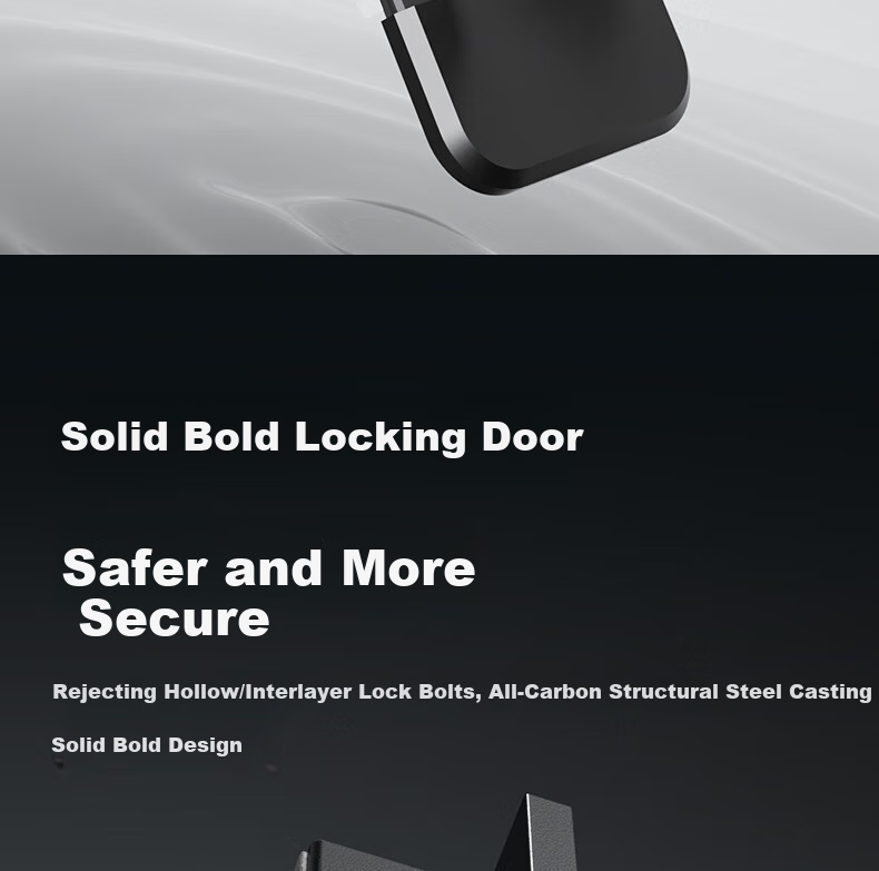 Deli Safe Deposit Box, Home And Office Fingerprint Password Security Box, Small Confidential Box, Can Be Built into Wall Or Cabinet, Storage Box, Double Lock Opening, 45cm Zhenshanhu Series Black 5