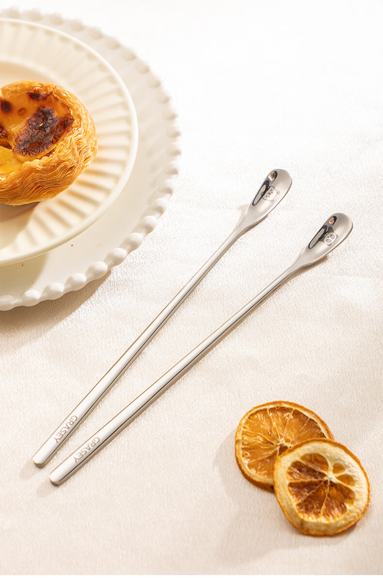 Guangyi 316L Stainless Steel Stirring Spoon Long Handle Coffee Stirrer Honey Spoon GY2660 15