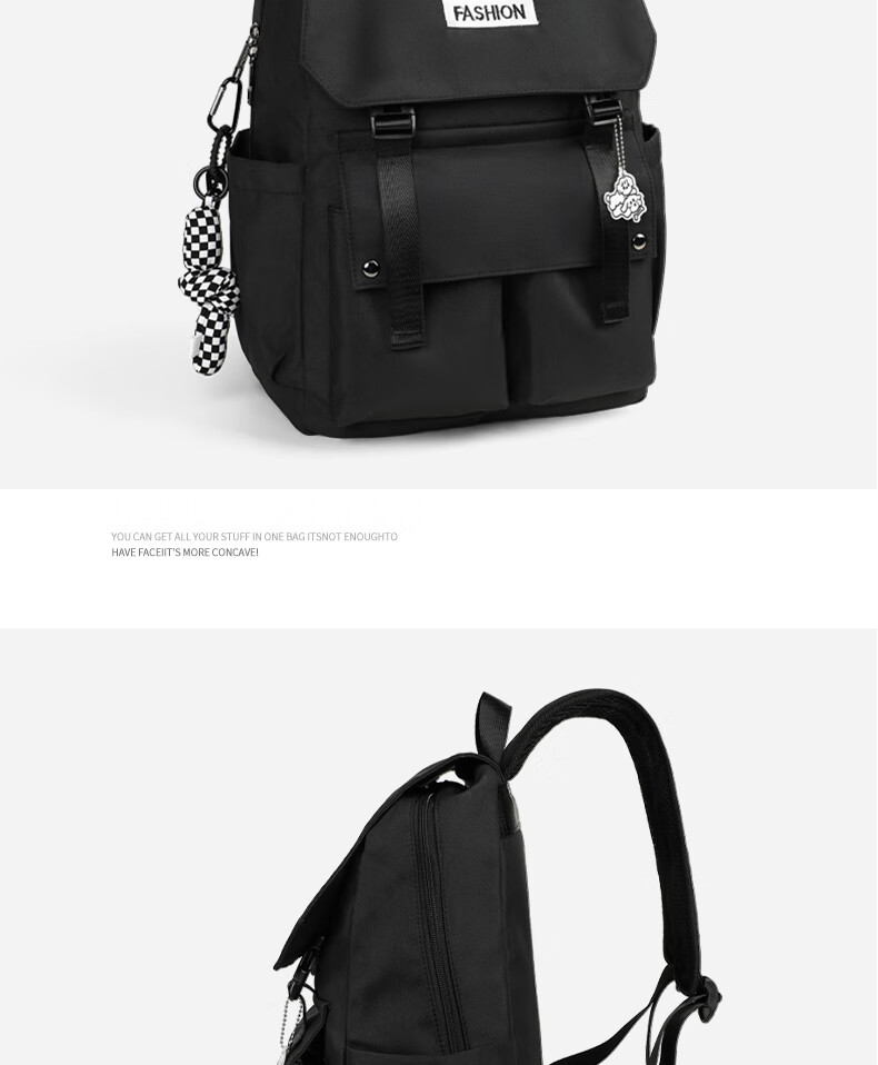 Viney Backpack, Large Capacity, Unisex School Bag for Middle School, High School And College Students, Commuter Laptop Bag, Business Travel Bag 9