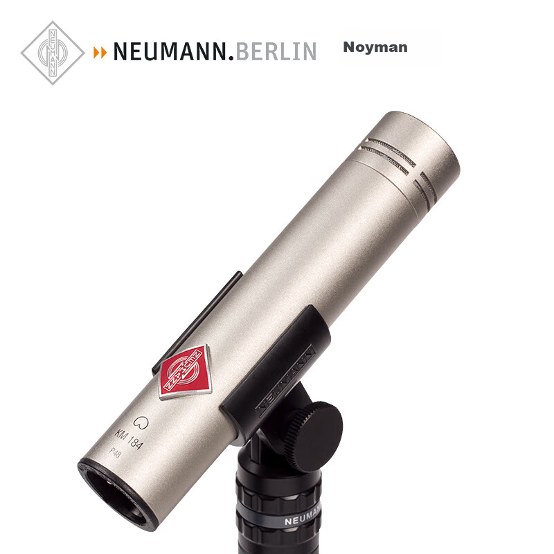 NEUMANN KM184 Small Diaphragm Condenser Microphone Professional Recording Instrument-Specific Heart-Shaped Directional Condenser German Import Broadcast-Grade Sound Quality