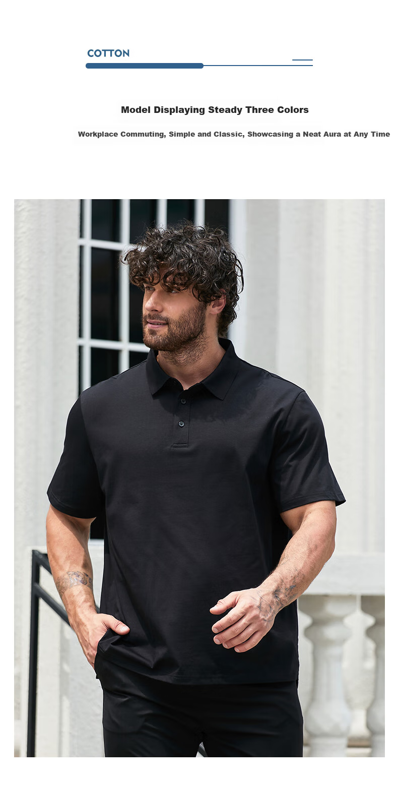 Dibinze Large Size Polo Shirt for Men, Plus Size Loose Fit Cool Business Casual Collared T-Shirt, White, 8XL 15