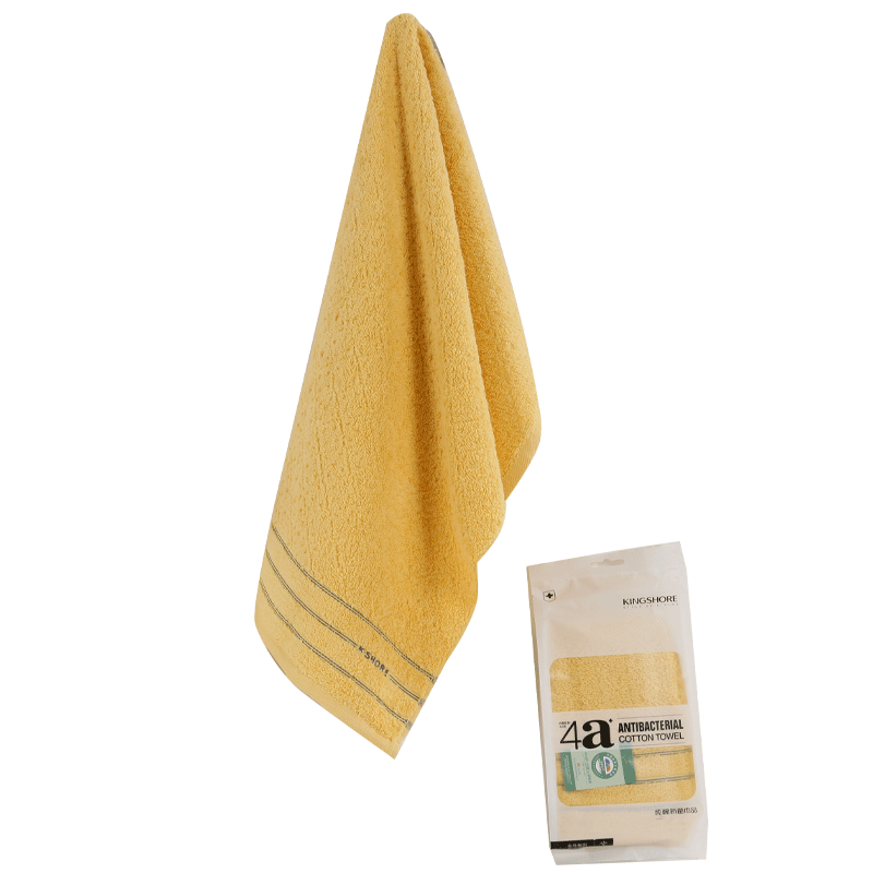 KING SHORE 4A Grade Antibacterial Towel A-Class Pure Cotton Face and Sports Towel 74*33cm 95g