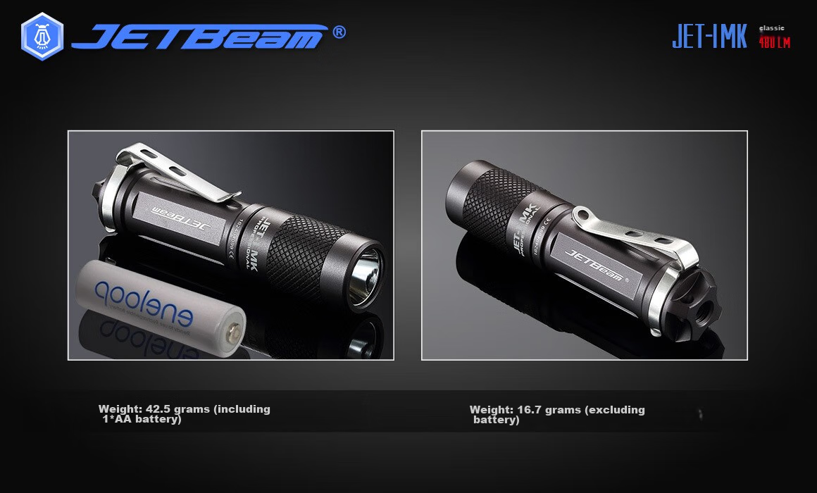 JETBeam Jianming I MK High-Intensity Flashlight, Mini Portable Outdoor Emergency Lighting, Cycling Light, Compact Outdoor Camping Lanter 15