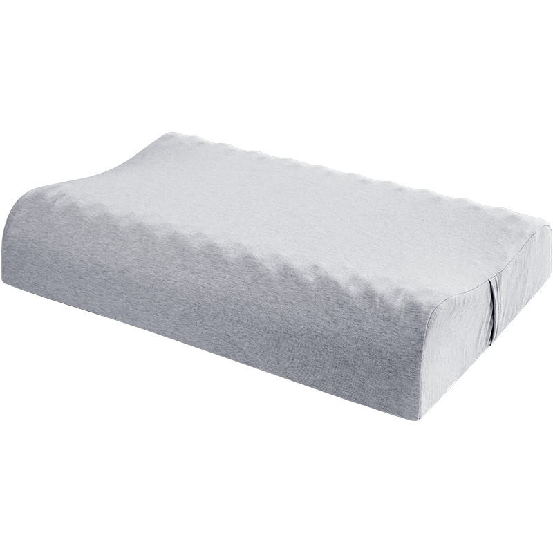 8H Thailand 92% Natural Latex Pillow for Adults, Cervical Spine Support, Sleep Aid, Z3 Gray