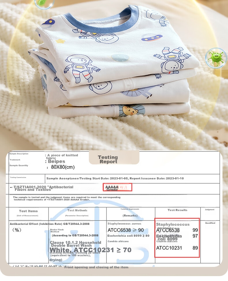 Beitaisi Baby Clothes, Spring And Autumn Cotton Pajamas, All-Season Infant Nightgown, Anti-Kick Blanket, Belly Protection, Cold Prevention Sleepwear 21