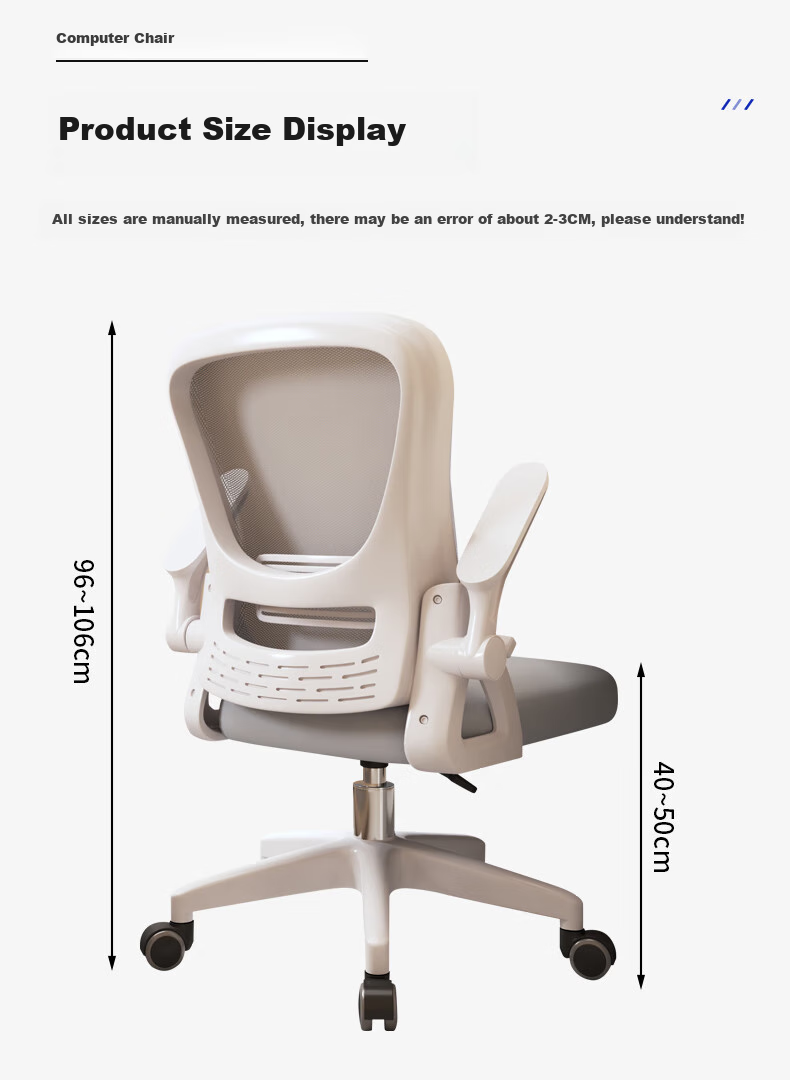 Chibailun Computer Chair, Office Chair, Home Student Writing And Study Chair, Gaming Chair with Bow-Shaped Backrest, Ergonomic Chair 13