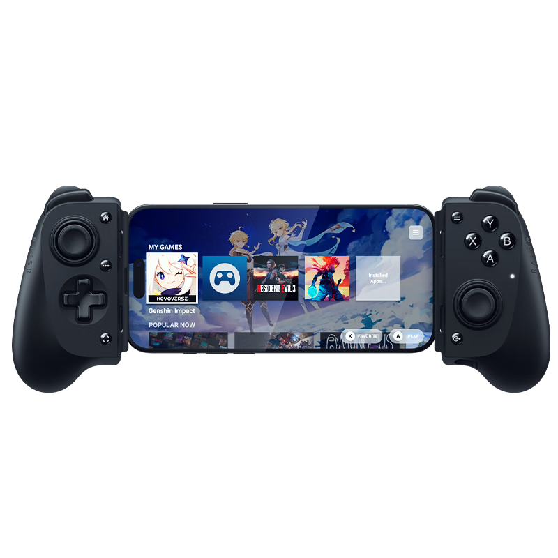 Razer V3 Gaming Controller, Ergonomic Design, Full-Size Dual-Wing Mobile Gaming Device, RPG Fighting Competition, Genshin Impact, Honor of Kings