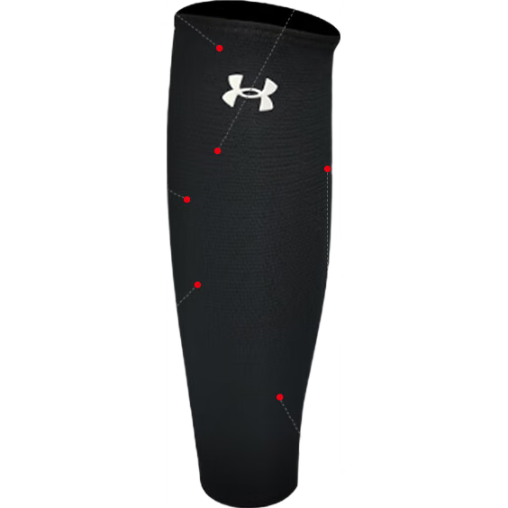 Under Armour Leg Guards, Sports Knee Pads, Basketball Protective Gear for Men And Women, Fitness Training Running Football Compression Calf Sleeves