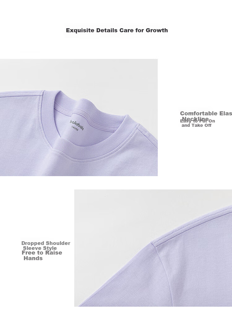 BALABALA Children's Short-Sleeve T-Shirt for Boys And Girls, Baby Summer Wear, Moisture-Wicking And Quick-Drying Top 208225117219 4