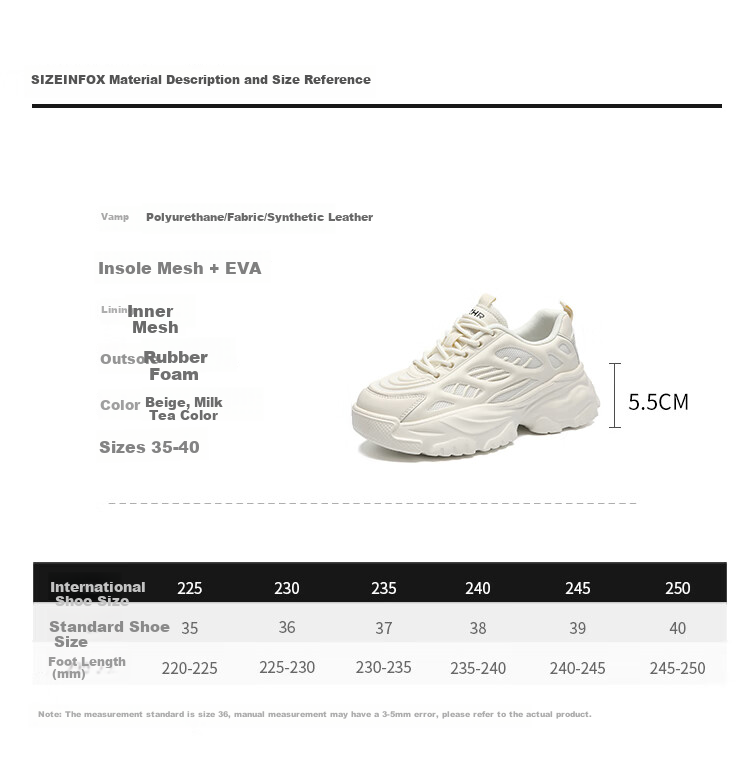ZHR Dad Shoes for Women, Summer Lightweight Sports Casual Shoes, Breathable Mesh Women's Shoes, QK05E, Beige, Size 37 6