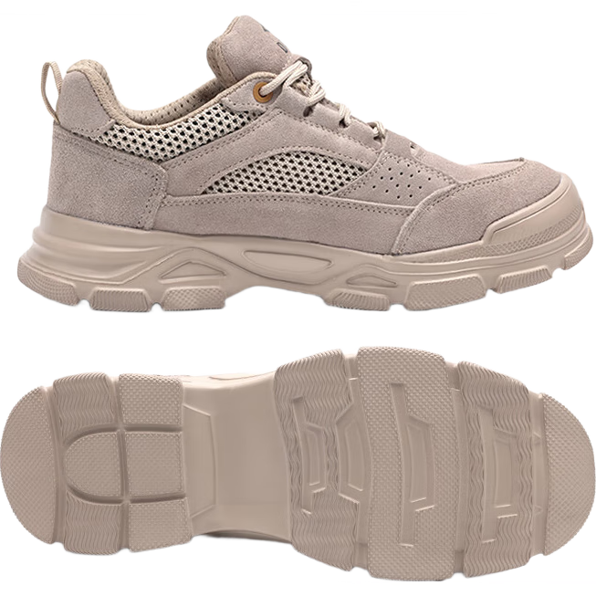 Dinggu Safety Shoes for Men, All-Season Non-Slip Wear-Resistant Anti-Smashing Anti-Puncture Plastic Toe Cap Welding Site Insulated JD11832MHW42