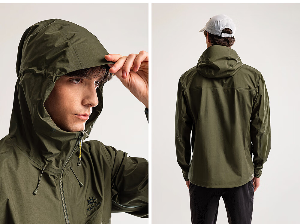 KAILAS Boge Da LT Hard Shell Jacket for Men And Women, 3L Waterproof Windproof Outdoor Hiking Mountaineering Coat 19