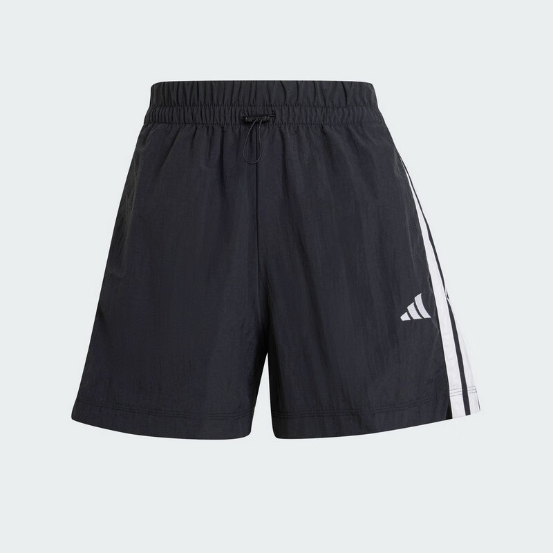 Adidas Women's Sportswear Series, W 3S WV SHO Shorts, JE1309, Black, Size L 6