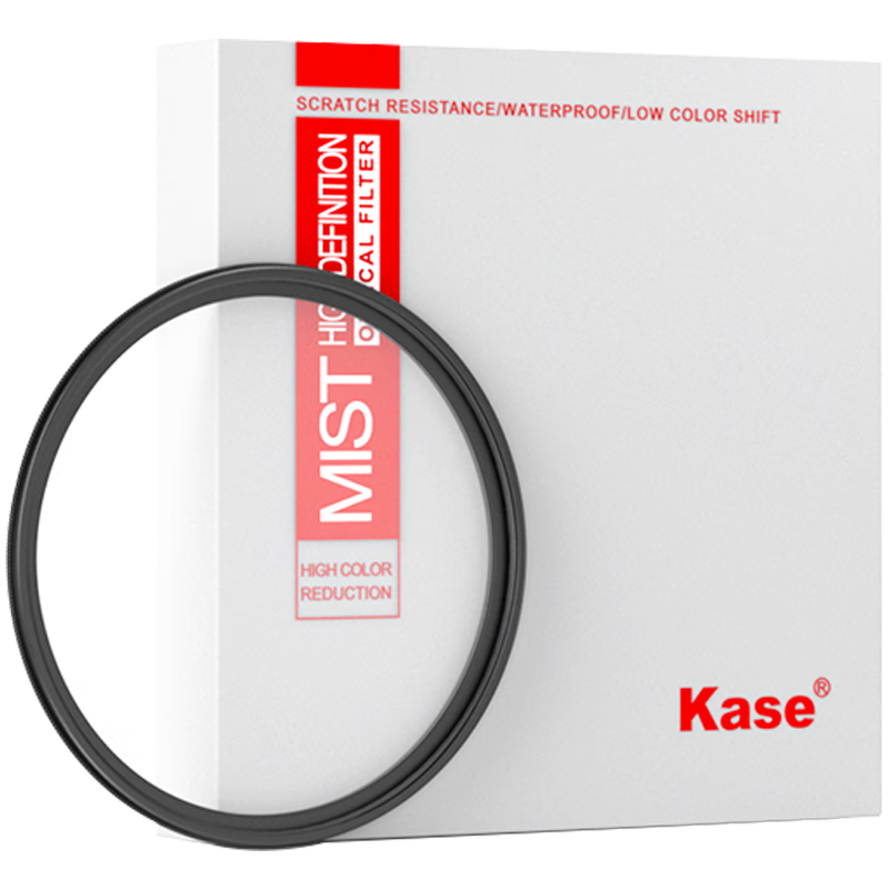 Kase Black Soft Quarter Filter Soft Light Filter Soft Focus Filter Hazy Filter Portrait Beauty Filter Camera Dreamy Creative Photography Filter 55mm