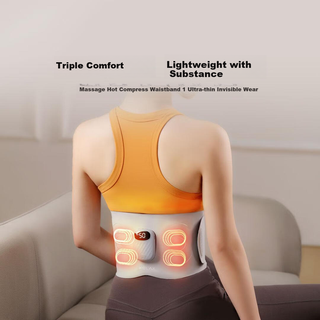 KCOTSON Waist And Abdominal Care Device Gift Box Set Graphene Waist Massager Womb-Warming Waist Belt Pulse Back Support Device Birthday Gift for Girlfriend Elders Teacher's Day Gift