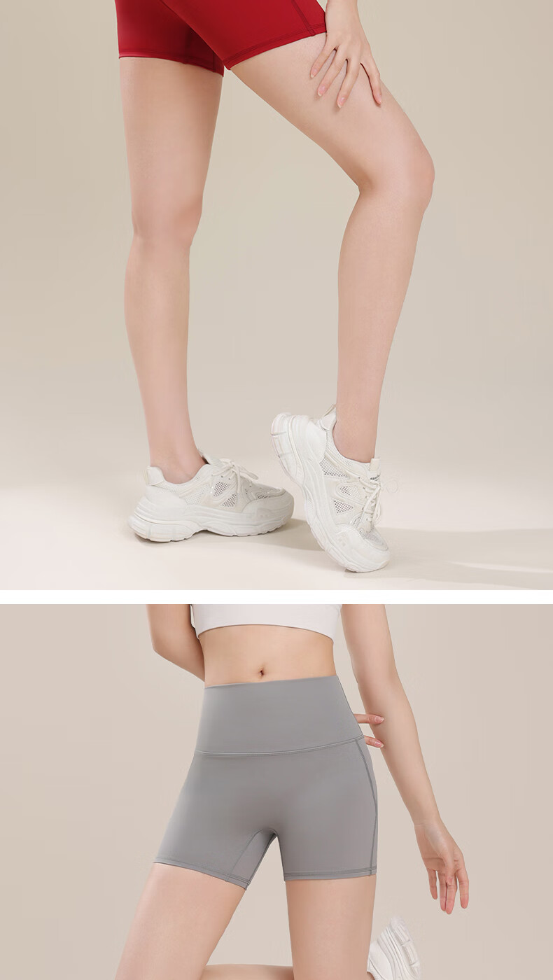 Free Style Women's 3/4 Yoga Pants Summer High-Waist Butt-Lifting Sports Shorts Pilates Training Running Fitness Cycling Pants 11