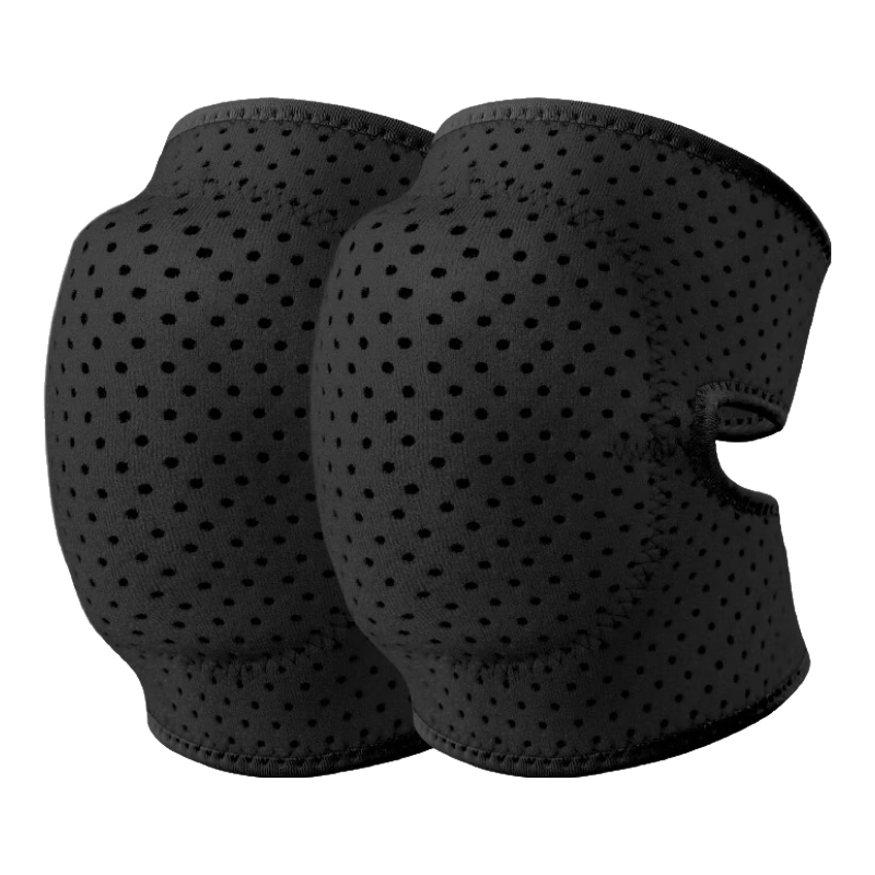 Chidong Children's Knee Pads Breathable Sports Jump Rope Knee Protection for Basketball, Dance, Students, Roller Skating, Anti-Collision Kneeling Guard, Black