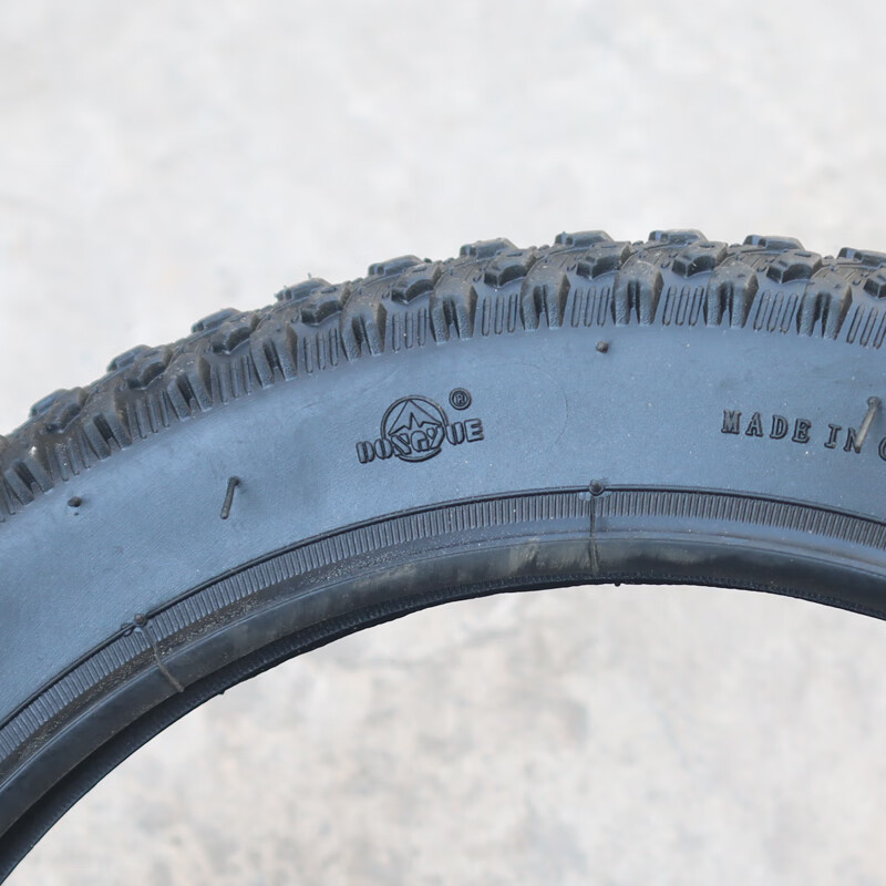 DONGYUE DT15 Bicycle Inner And Outer Tubes 14*2.125 with Inner And Outer Flaps for Children's Bicycles, Thick Tread Pattern Anti-Slip Tire