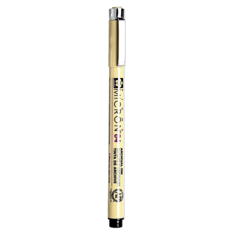 SAKURA PIGMA Needle-Tip Pen, Size 04 Black 0.40mm, Imported from Japan, Waterproof Drawing Pen, Water-Based Ink, for Students And Children, Art Drawing, Hand-Drawn Comics, Anime Desig