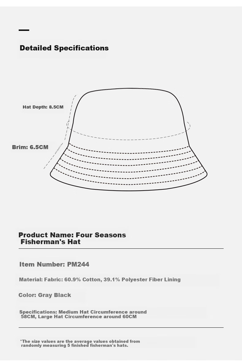 CACUSS Women's Fisherman Hat Spring Summer Sunshade Pure Cotton Lightweight Luxury Outdoor Sun Hat Beige 7
