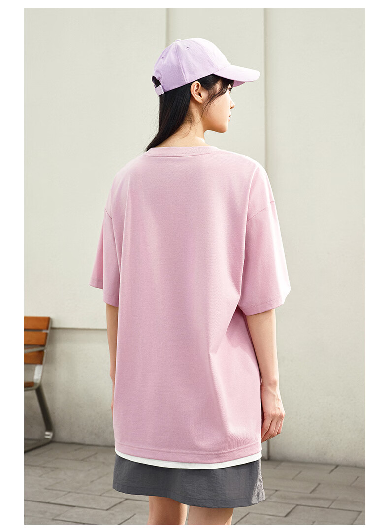 Anta Men's Short Sleeve T-Shirt Summer Logo Print Casual Loose Breathable Lightweight Sports Top 19