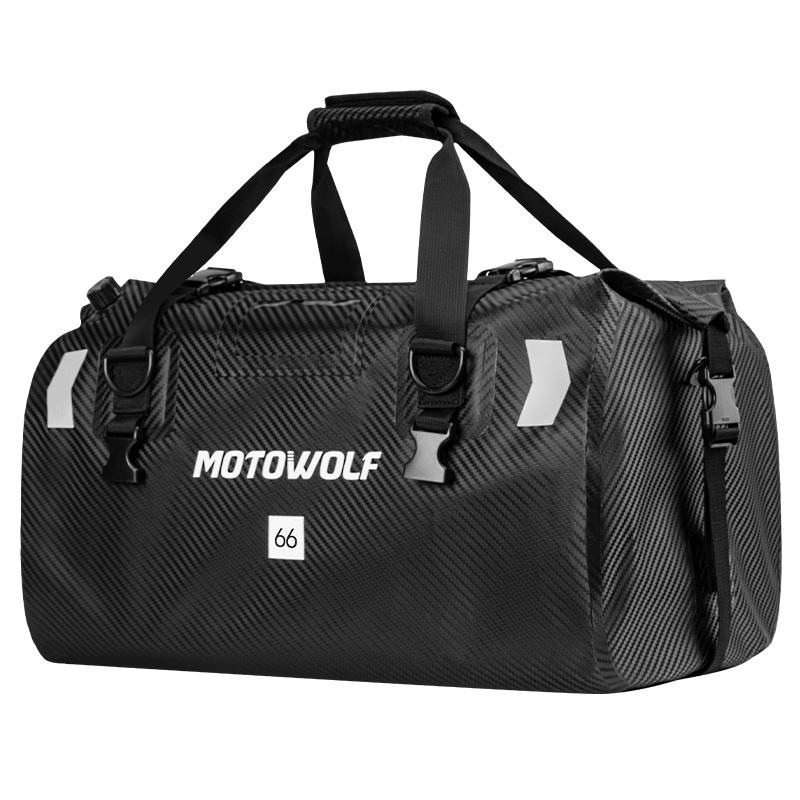 MOTOWOLF Motorcycle Riding Waterproof Bag, Rear Seat Bag, Rider Equipment, Motorcycle Travel Backpack, Rear Tail Bag, Motorcycle Cargo Bag