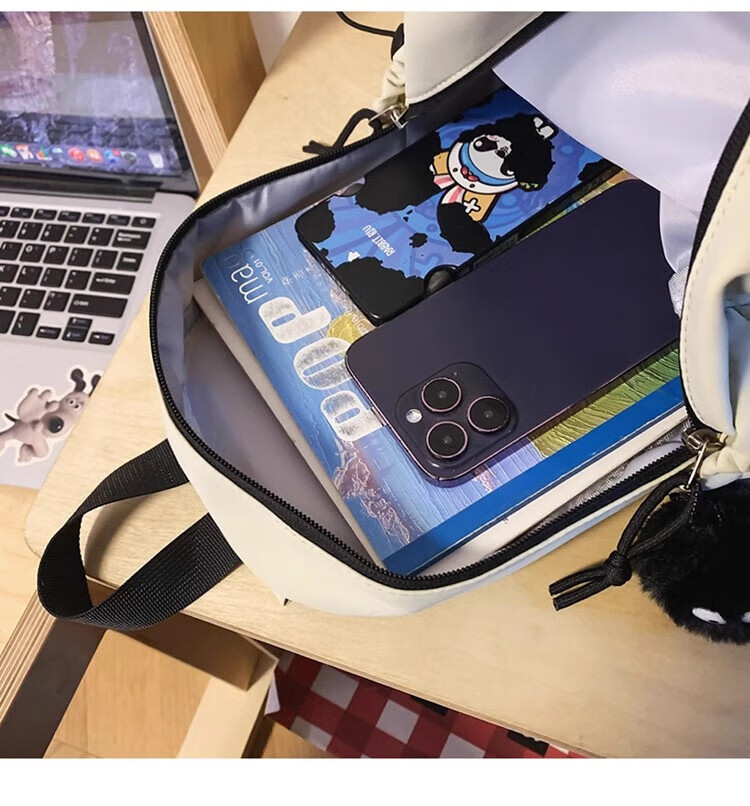 Huili Backpack, Lightweight And Portable for Men And Women, Casual Commuter Student Schoolbag, Outdoor Hiking Travel Bag 9
