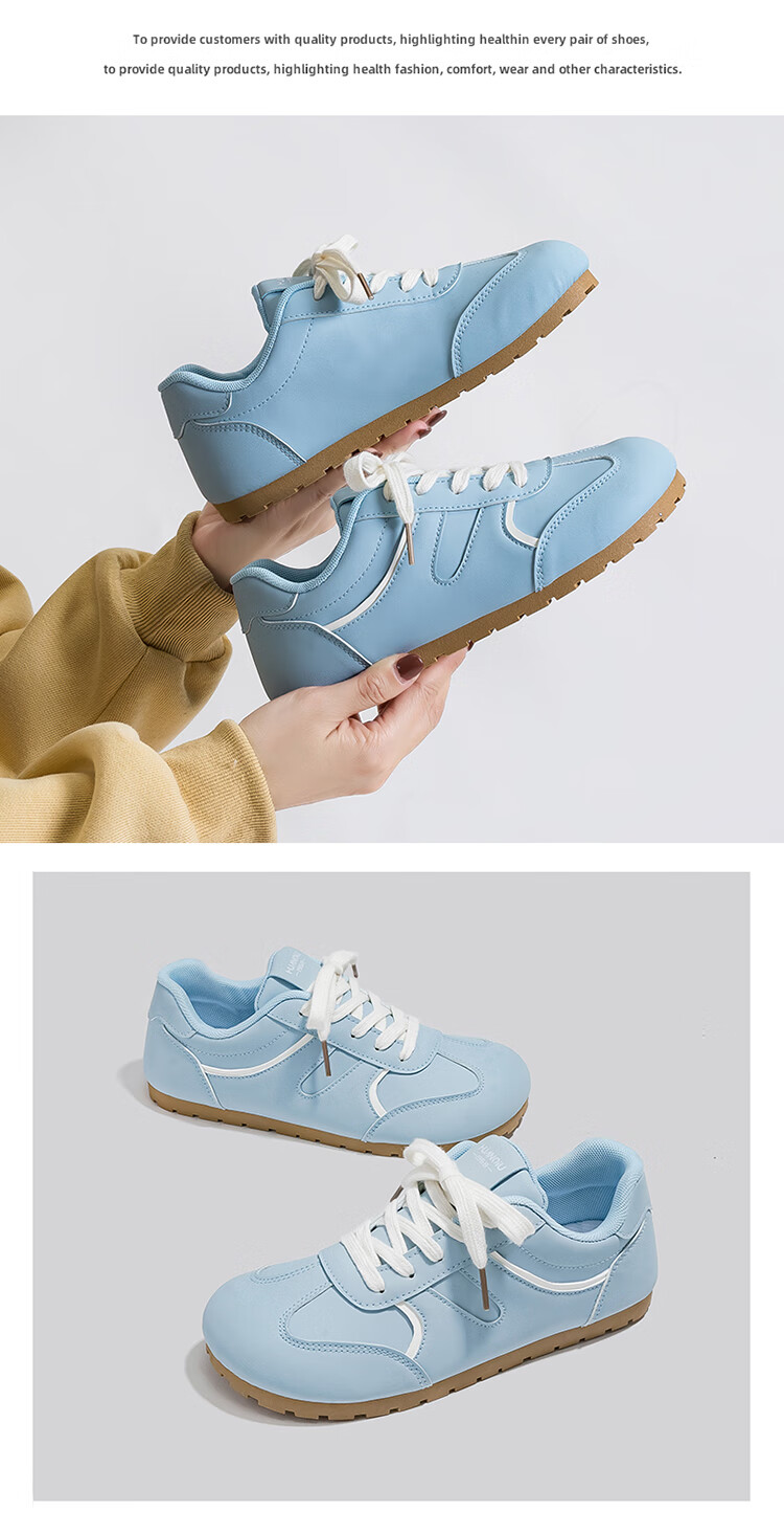 Global Puff De Xun Women's Shoes 2026 New Spring Breathable Student Soft Sole Casual Sports Sneakers for Women 9