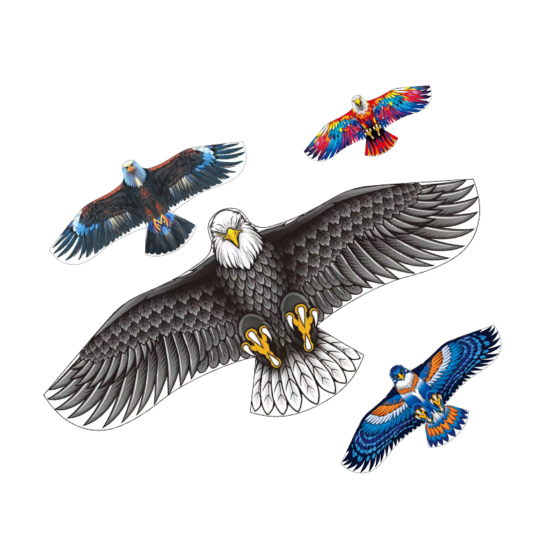 Modouyu Kite, Eagle-Shaped Kite, 1.2 Meters, for Adults And Children, Boys And Girls, Outdoor Use, Gentle Wind, Easy to Fly