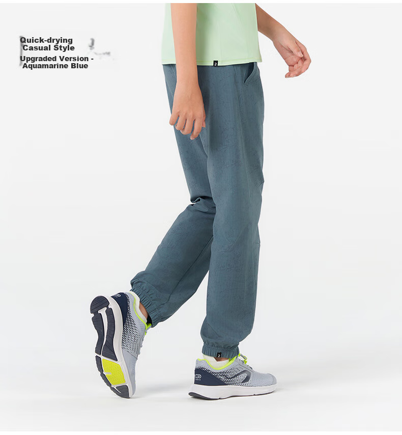 DECATHLON Children's Pants Youth Boys And Girls Lightweight Loose-Fitting Athletic Trousers-2876937 12