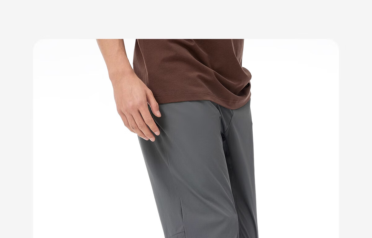 CAMEL Outdoor Quick-Dry Paratrooper Pants for Men, Spring And Summer Ice-Cool Elastic Breathable Sweat-Absorbing Hiking Mountain Climbing Sports Pants 9048 XL 22