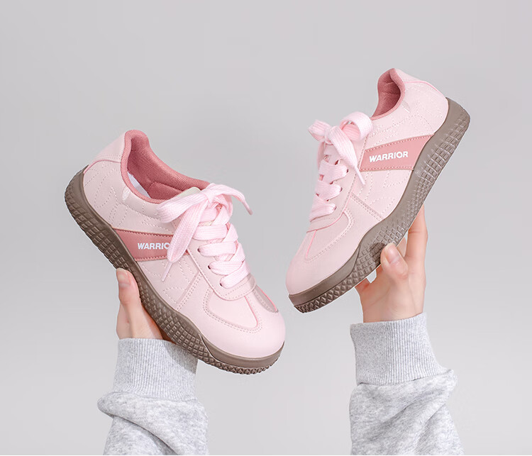 Warrior Women's New Dopamine Soft Sole Sports Shoes L065BR Light Pink/Pink Size 39 5