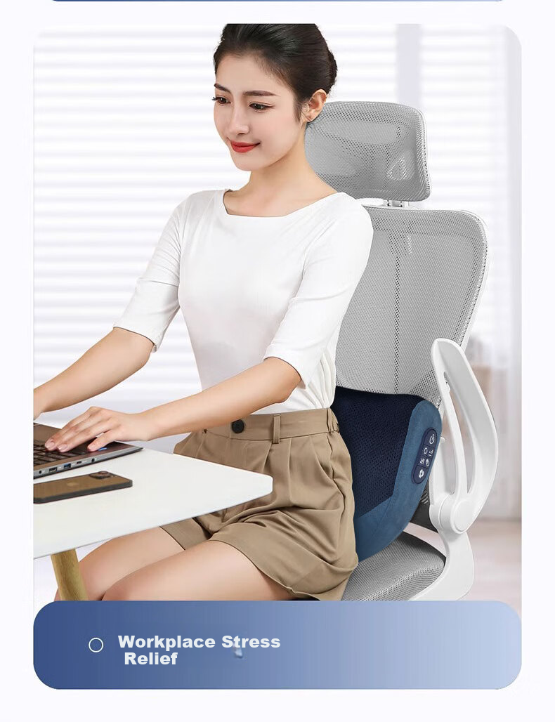 AUX Cervical Spine And Lumbar Massage Pillow GL89 Gift Box Set Shoulder Leg Back Kneading Hot Compress Waist Pain Relief Massage Device Mid-Autumn Festival Gift 14