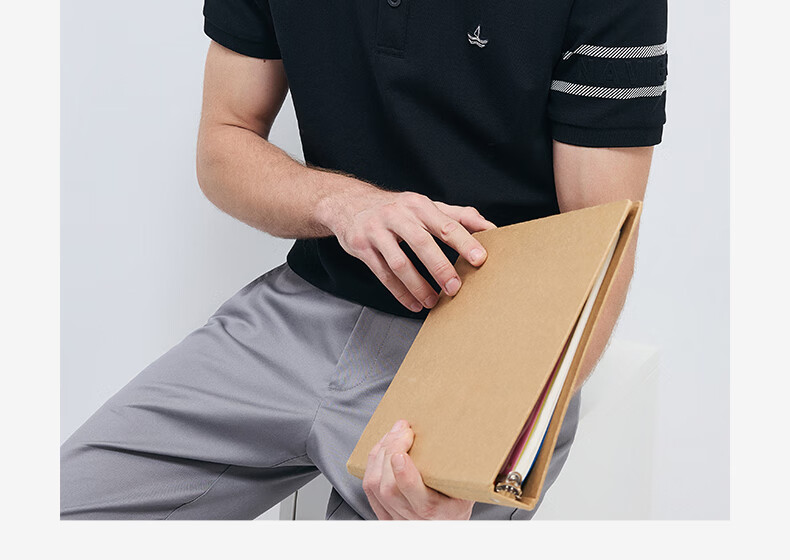 Navigare Men's Mosquito-Repellent, Skin-Friendly, Casual, Stretchy Short-Sleeve POLO Shirt 1325525524 L 27