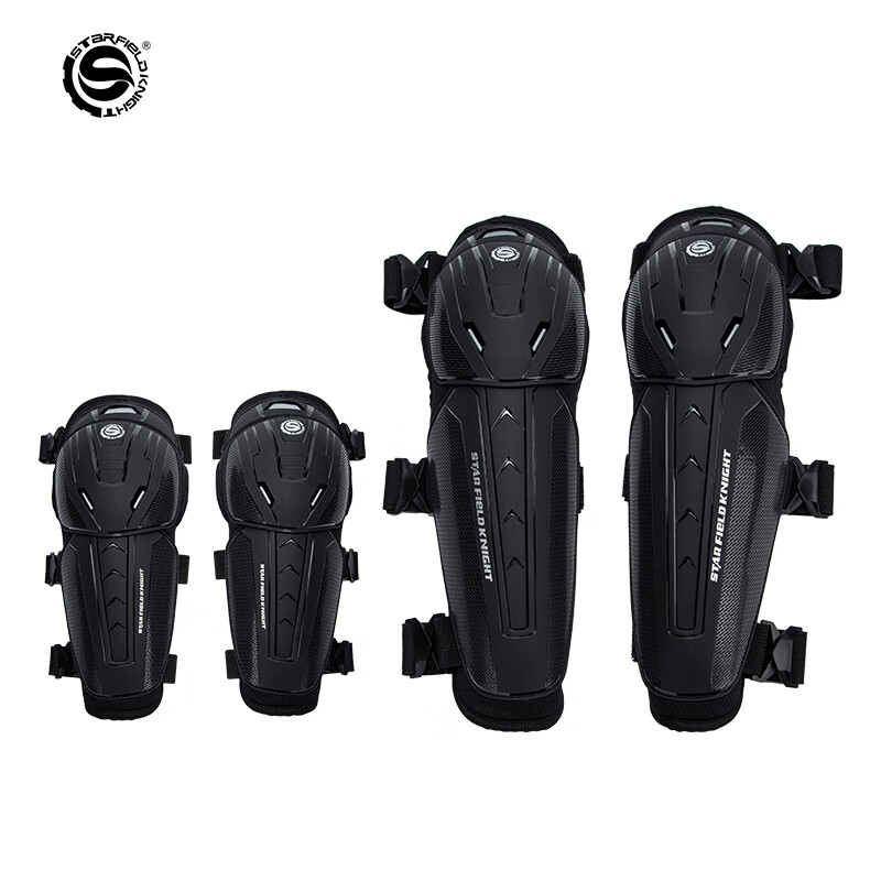 STAR FIELD KNIGHT Motorcycle Protective Gear Knee and Elbow Guards CE Level Four-Season Riding Four-Piece Set Motorbike Travel Anti-Fall Protection Equipment