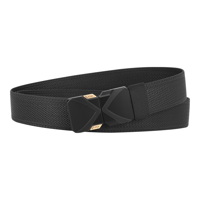 Gugeti Men's Leather Belt, Casual Pants Elastic Waistband, 2025 New Outdoor Military Training Tactical Woven Belt, Birthday Gift