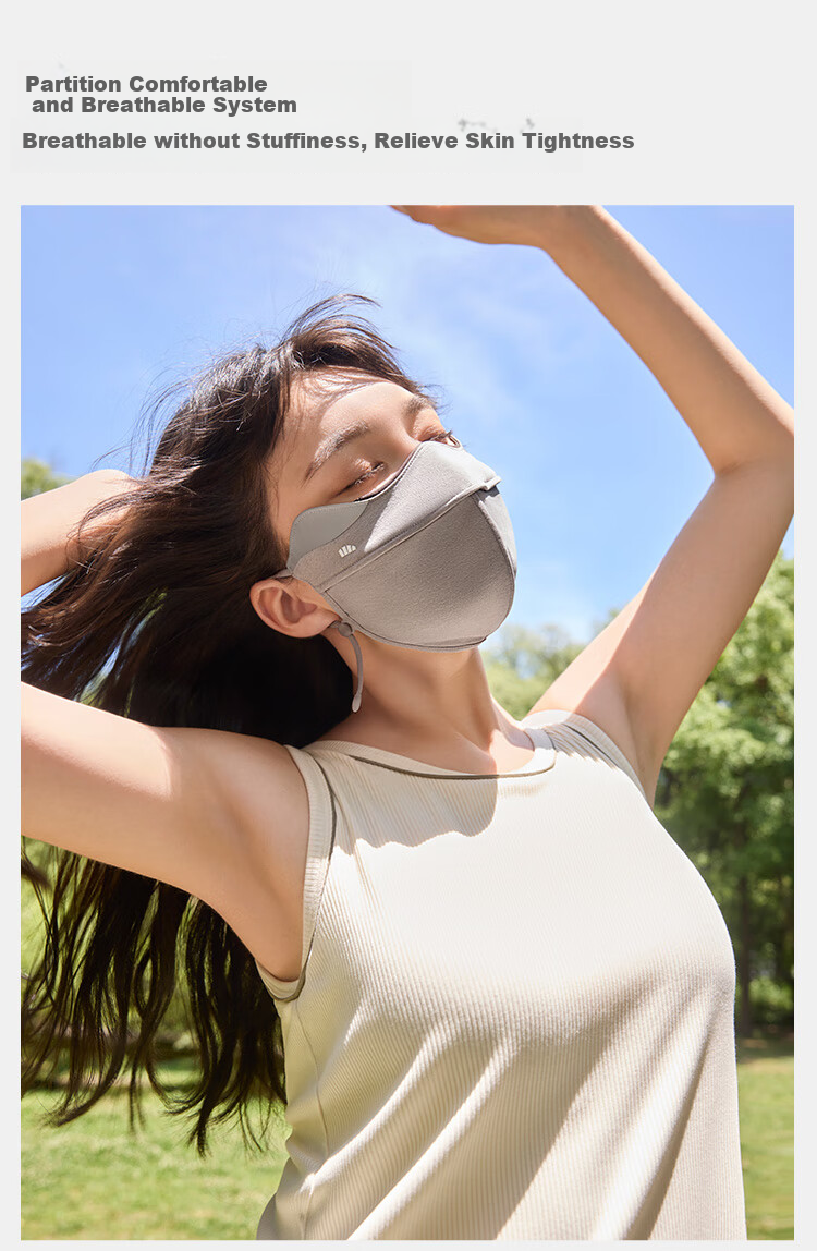 Beneunder 3D Warm Face Mask, Autumn And Winter Windproof And Sun-Protective Mask for Women, UV Protection Face Shield, Cold-Resistant, Moisturizing, Stylish Cycling Face Mask 13