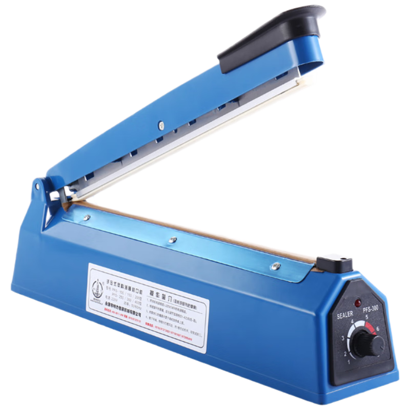 Zhugu Sealing Machine Manual Heat Sealer Plastic Sealing Machine Tea Bag Sealer Food Packaging Sealer Handheld Sealer PFS-200A