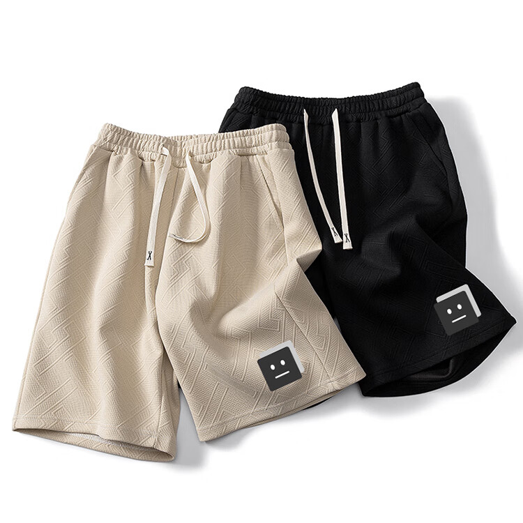 PLAYBOY Men's Shorts, Summer Pants for Men, Casual Five-Point Shorts, Thin Loose Mid-Length Pants, Sports Outerwear for Me 4