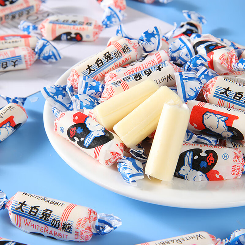 大白兔原味奶糖礼罐39g约8颗 上海特产 小朋友节日礼物奖励 喜糖果零食