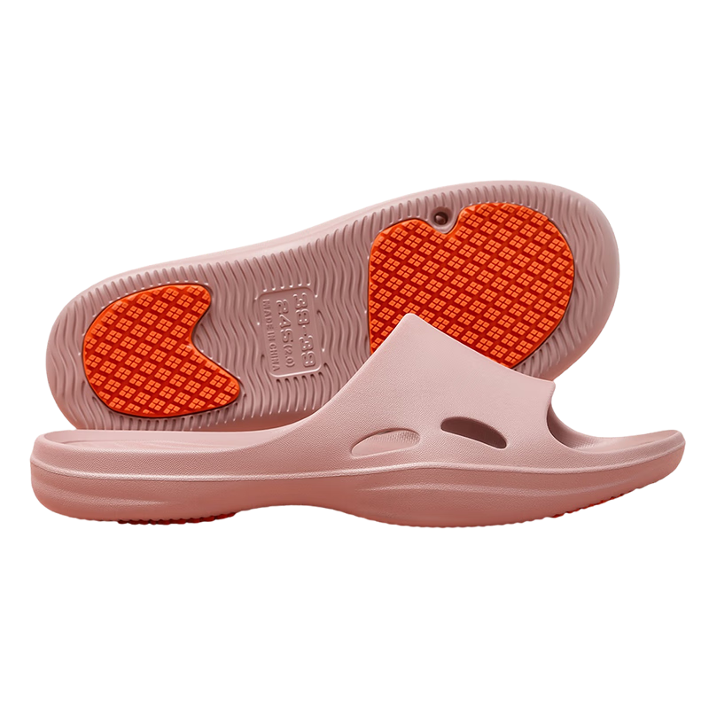 Jiayi Non-Slip Slippers for Men And Women, Home Sandals, Bathroom Slippers for Elderly And Pregnant Women, Professional Anti-Slip Slippers, Pink, Size 38-39, JY6922