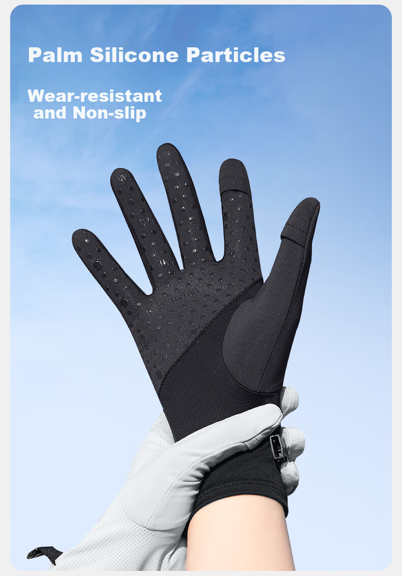 UV100 Sun Protection Gloves for Women, Spring And Summer UV Protection Thin Breathable Driving Cycling Anti-Slip Touchscreen Gloves 22503 Bubble Pink 8